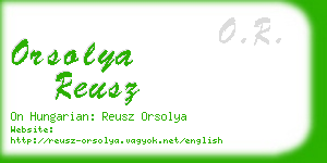 orsolya reusz business card